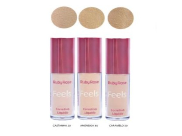 CORRECTOR LIQUIDO MARCA RUBY ROSE