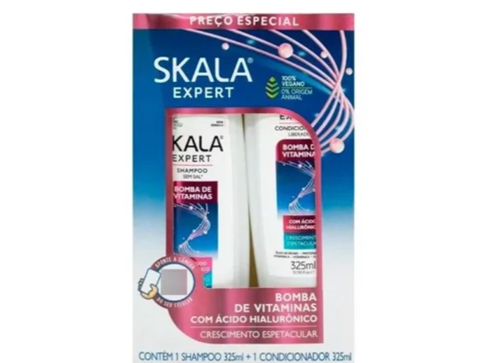 KIT SHAMPOO Y ACONDICIONADOR SKALA