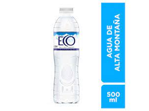 AGUA ECO DE LOS ANDES SIN GAS 500ML.