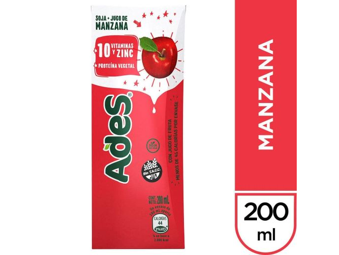ADES MANZANA 200ML.