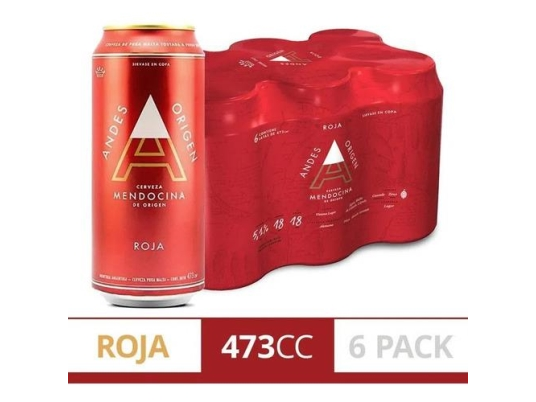 ANDES ORIGEN ROJA LATA 473ML
