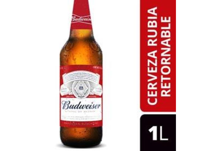 BUDWEISER 1LT. RETORNABLE