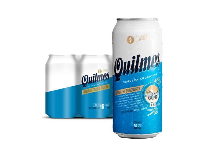 QUILMES CRISTAL 6 x 473ML.