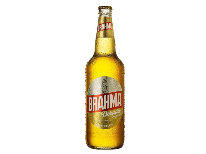 CERV. BRAHMA DORADA ORIGINAL 710ML.