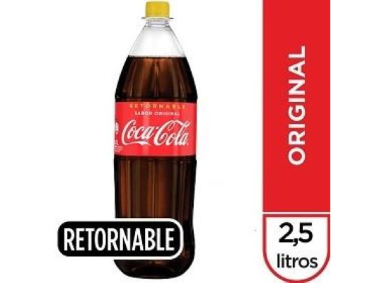 COCA COLA 2.5LT. RETORNABLE