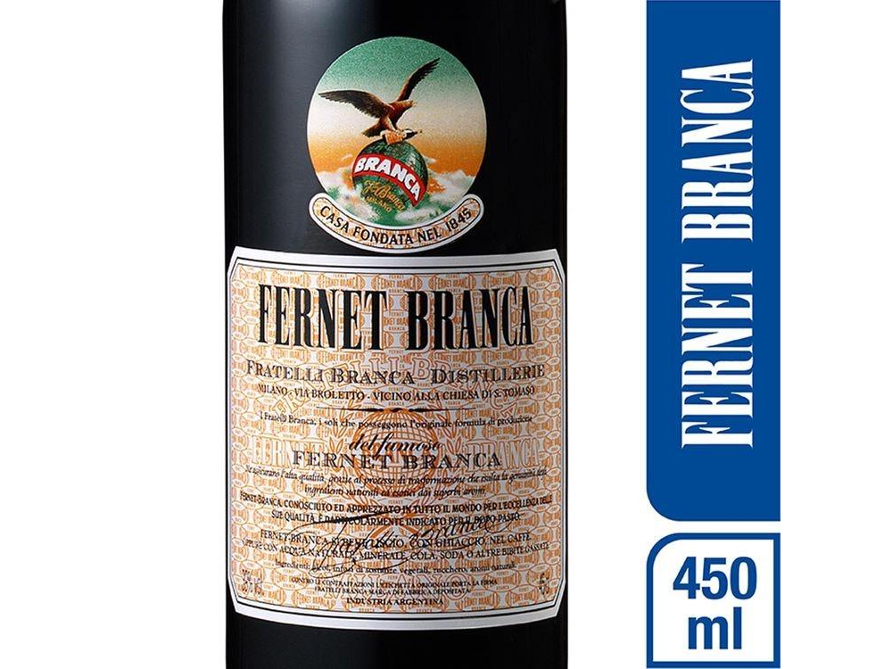FERNET BRANCA X450ML.