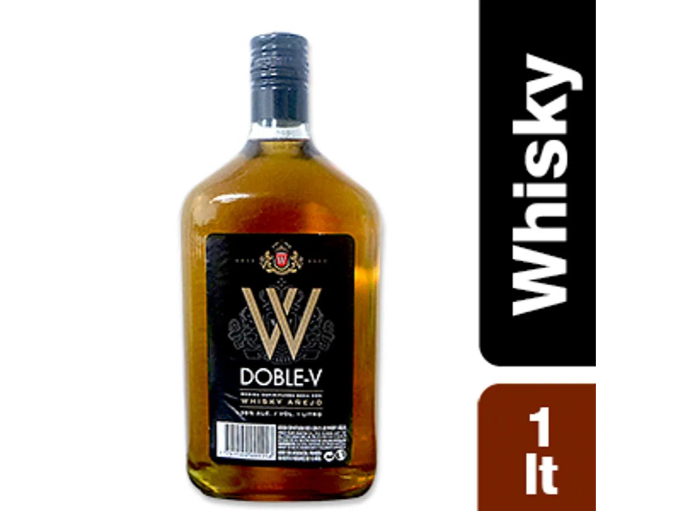 WHISKY DOBLE V 12X1L.