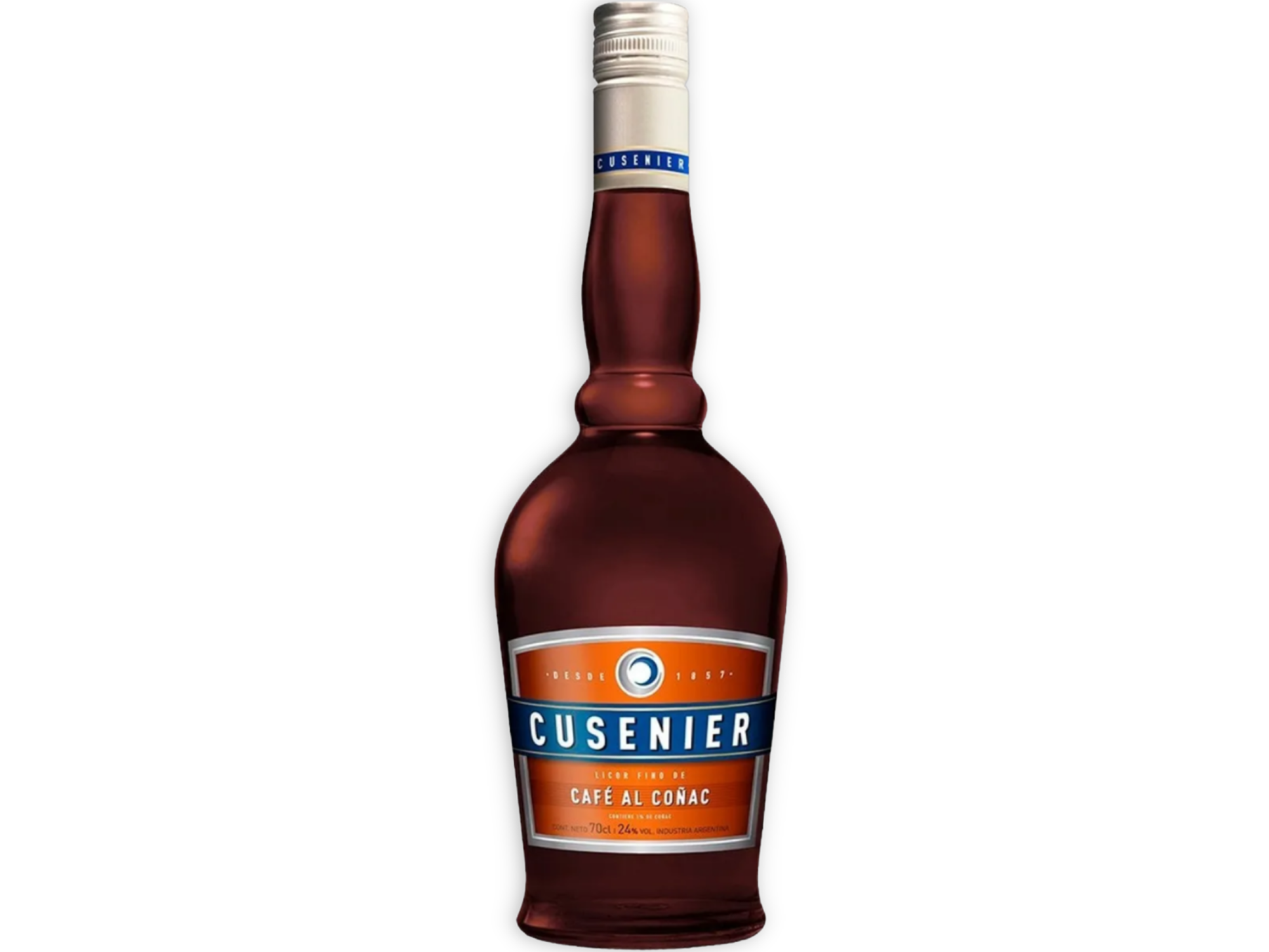 LICOR CUSENIER CAFE AL COÑAC 6X700ML.