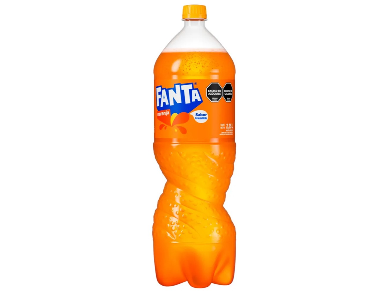 FANTA NARANJA 6 X 2.25LT.  DESCARTABLE