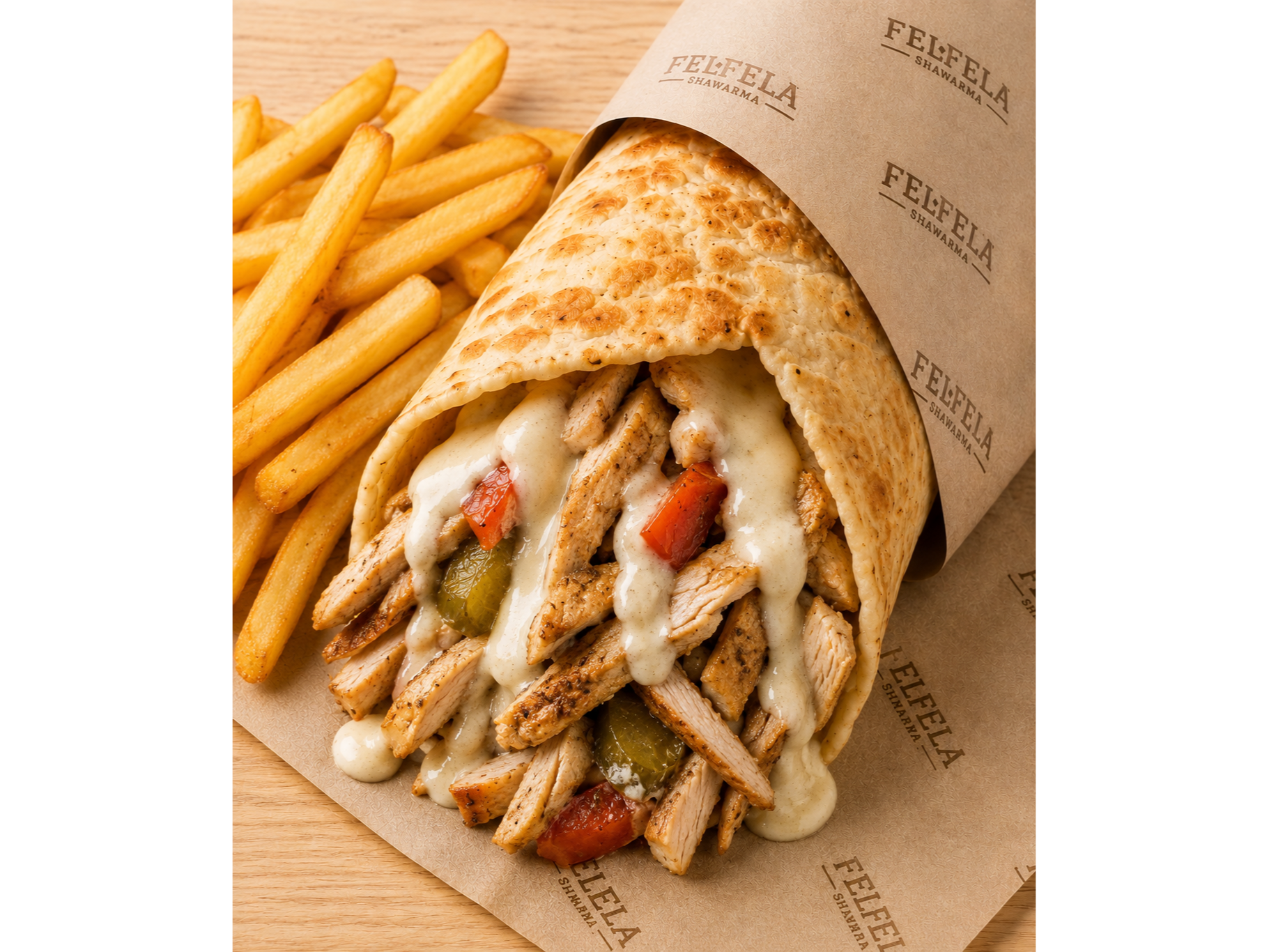 Shawerma Musa de pollo