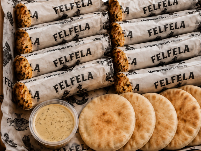 Box sandwiches del Egipcio ideal 3 personas