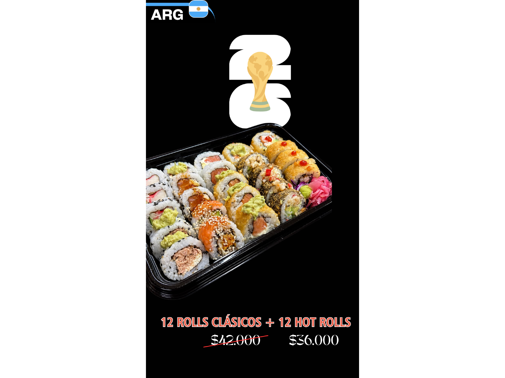 PROMO 3 MUNDIAL:  HOT Y CLÁSICOS X 24