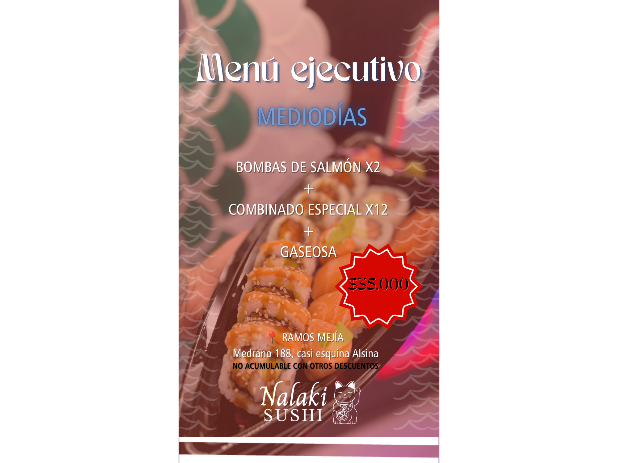 12x combinado especial + entrada + bebida