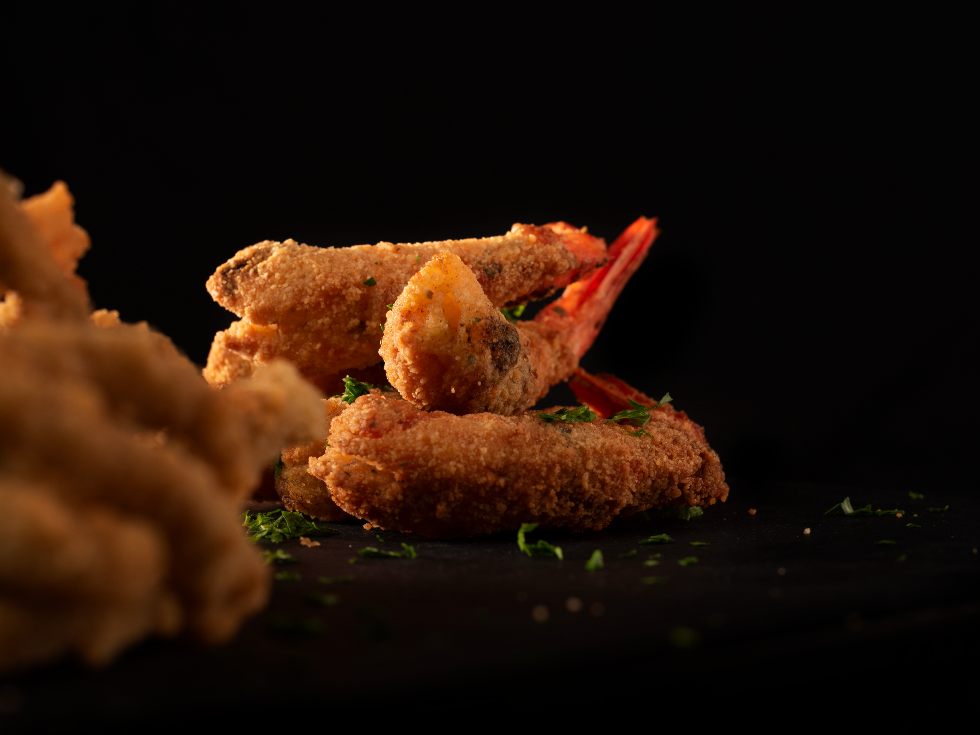 Langostinos fritos - Ebi furai