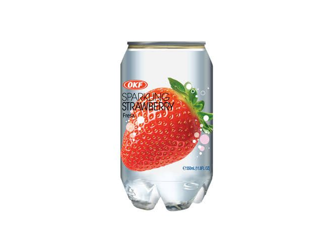 Gaseosa coreana de frutilla