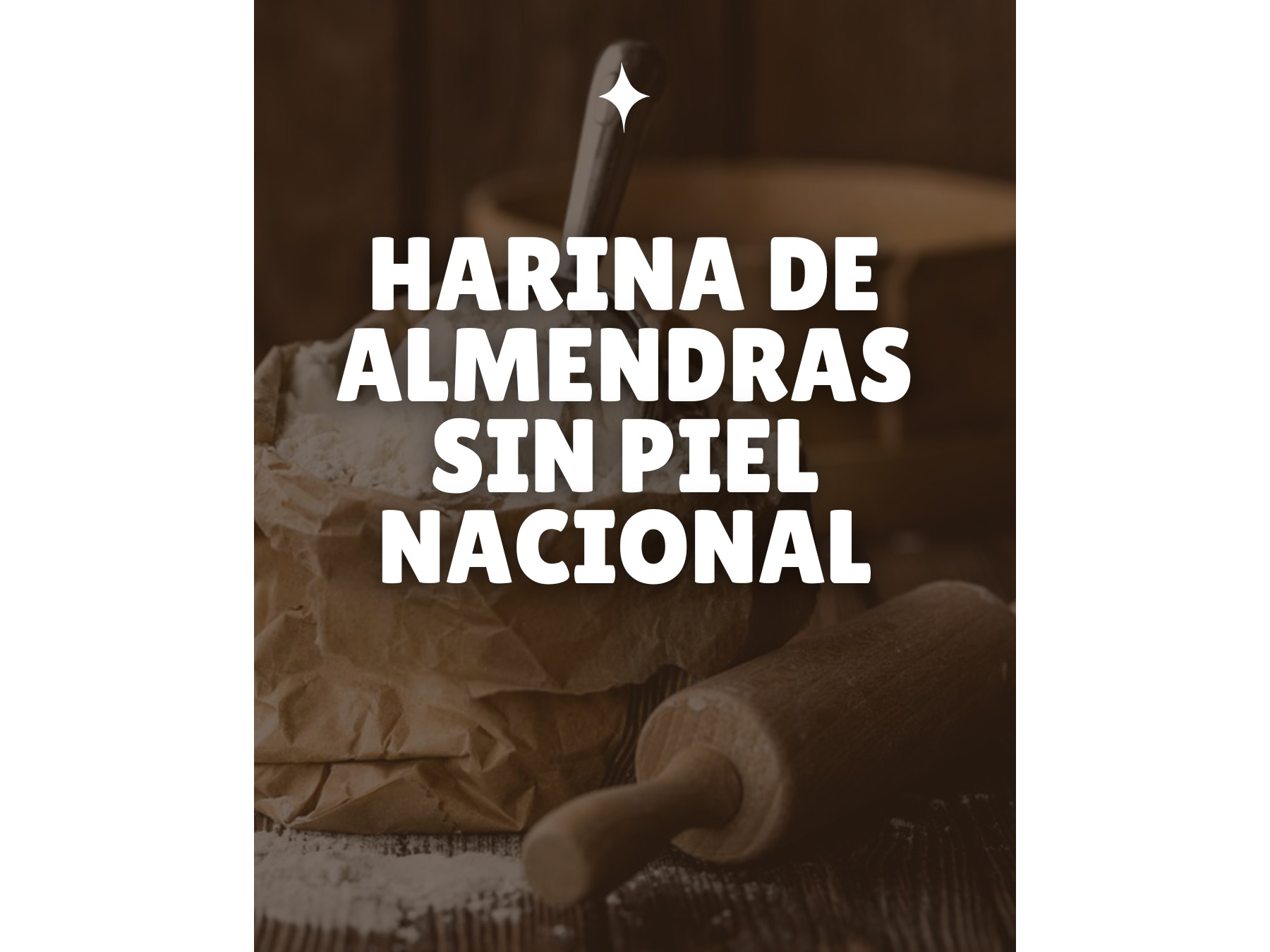 HARINA DE ALMENDRAS SIN PIEL