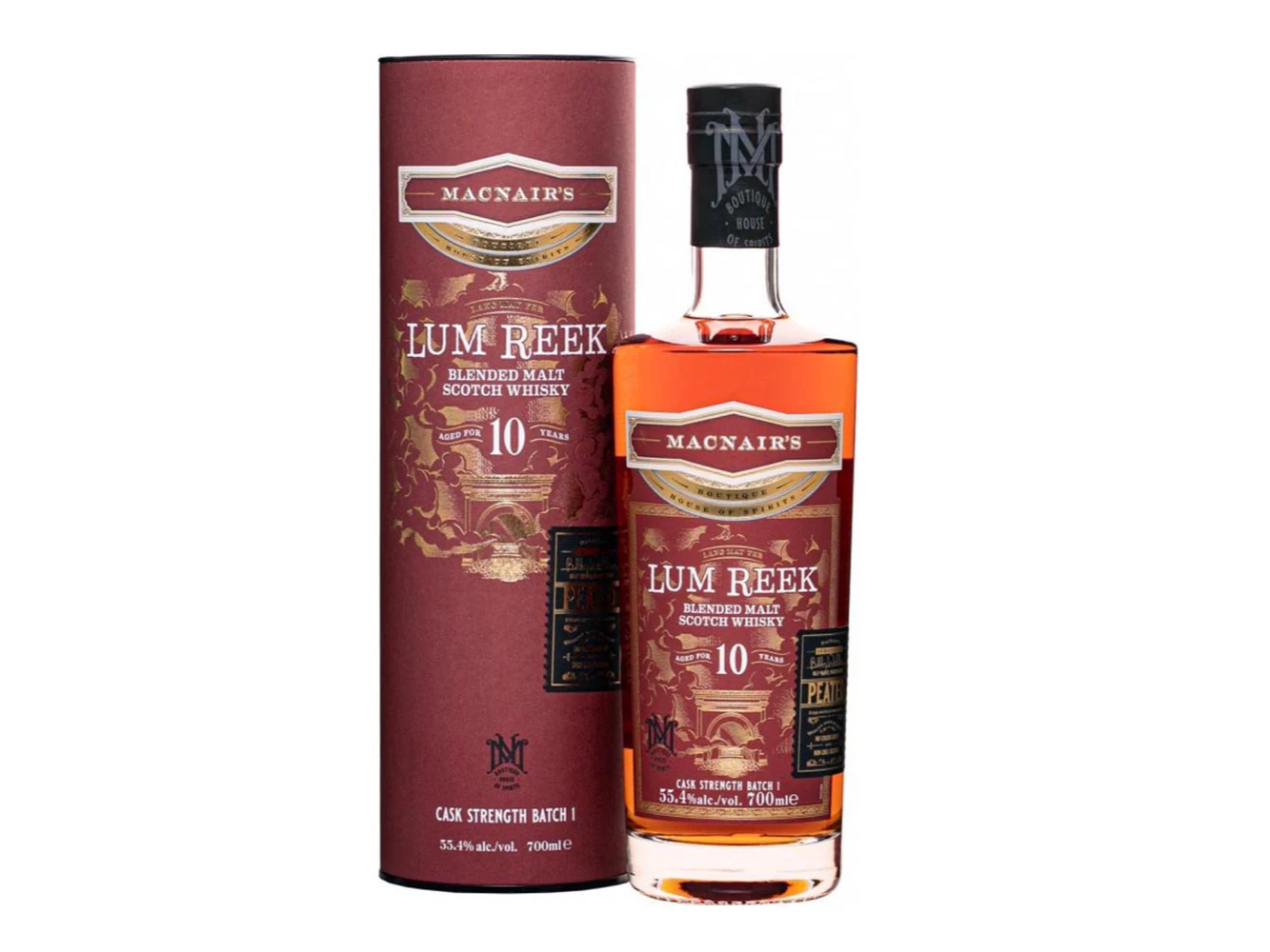 MacNair's Lum Reek 10 Year Old Cask Strength