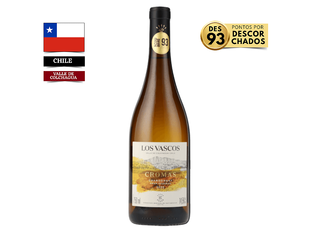 Los Vascos Cromas Chardonnay Gran Reserva 2024, Casablanca Valley