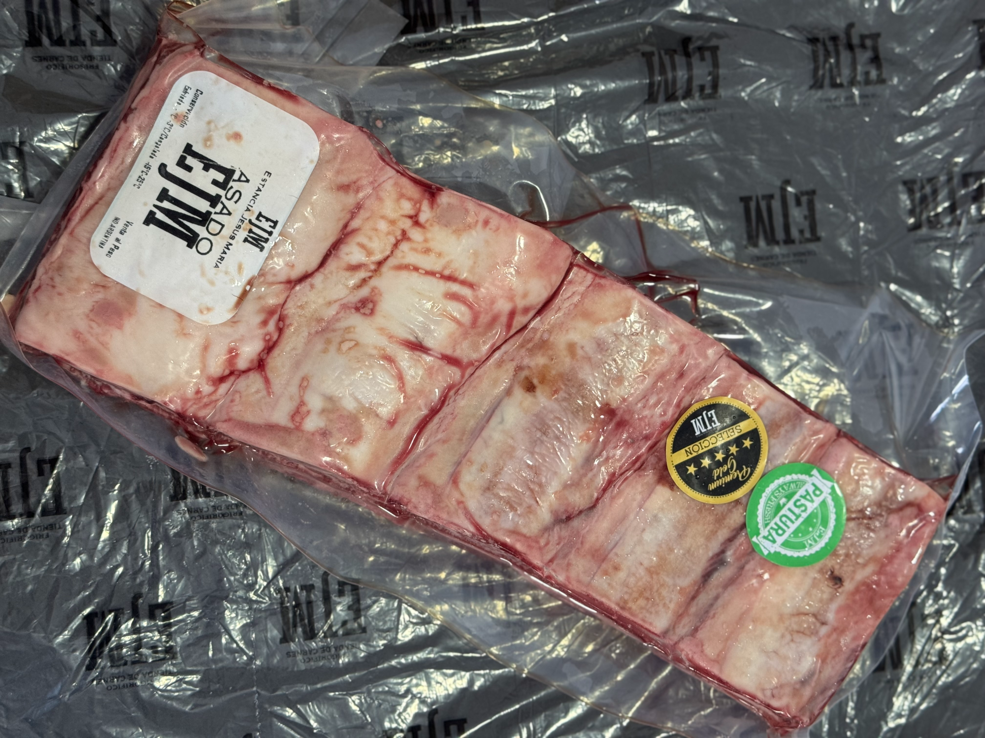 Asado EJM 1/2 pieza centro de costillar