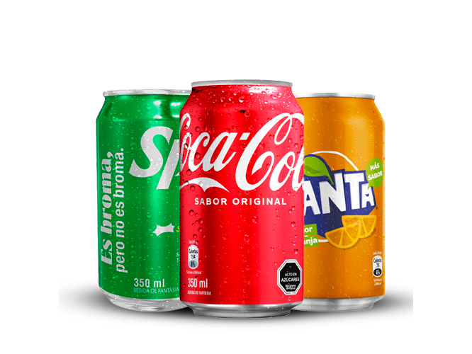 BEBIDAS EN LATA 350ml
