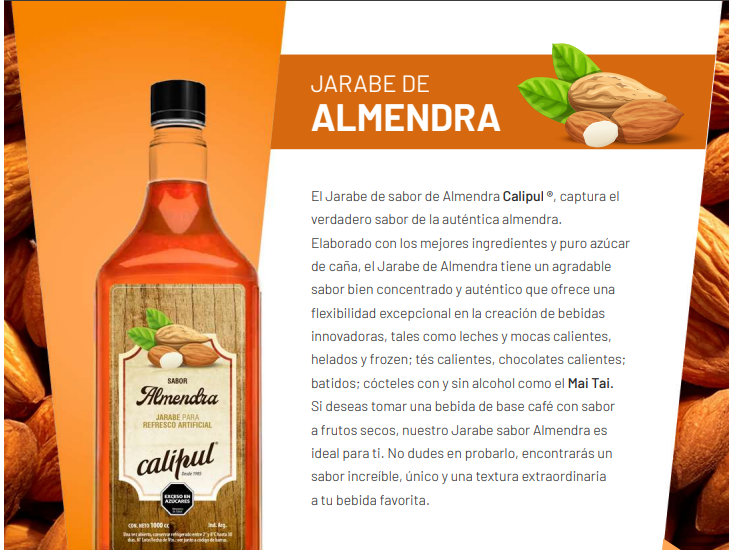 Jarabe de Almendra