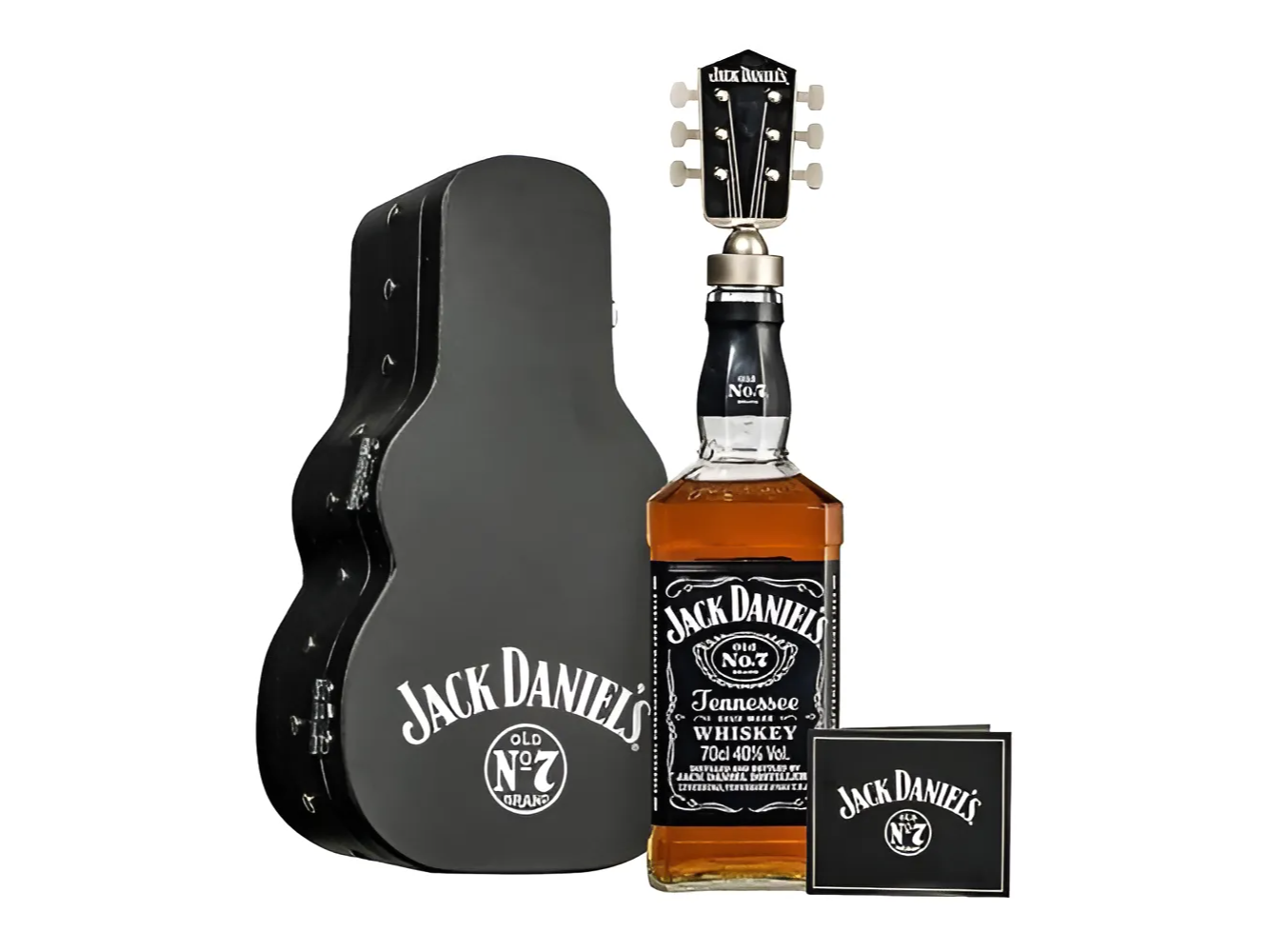 Jack Daniel’s Old No. 7 Tennessee Whiskey  750cc  Estuche Guitarra