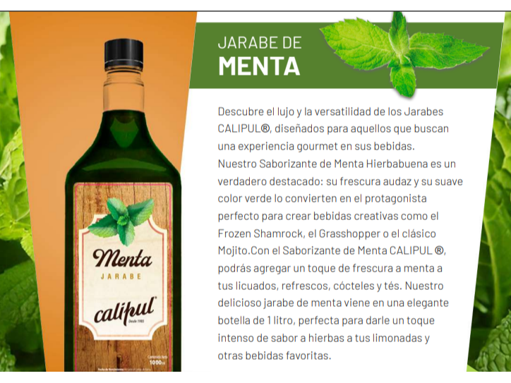Jarabe de Menta