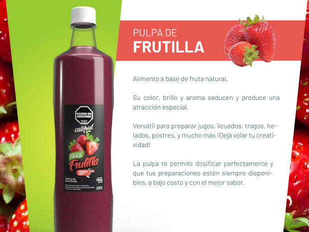 Pulpa de Frutilla