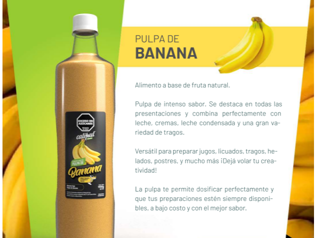 Pulpa de Banana