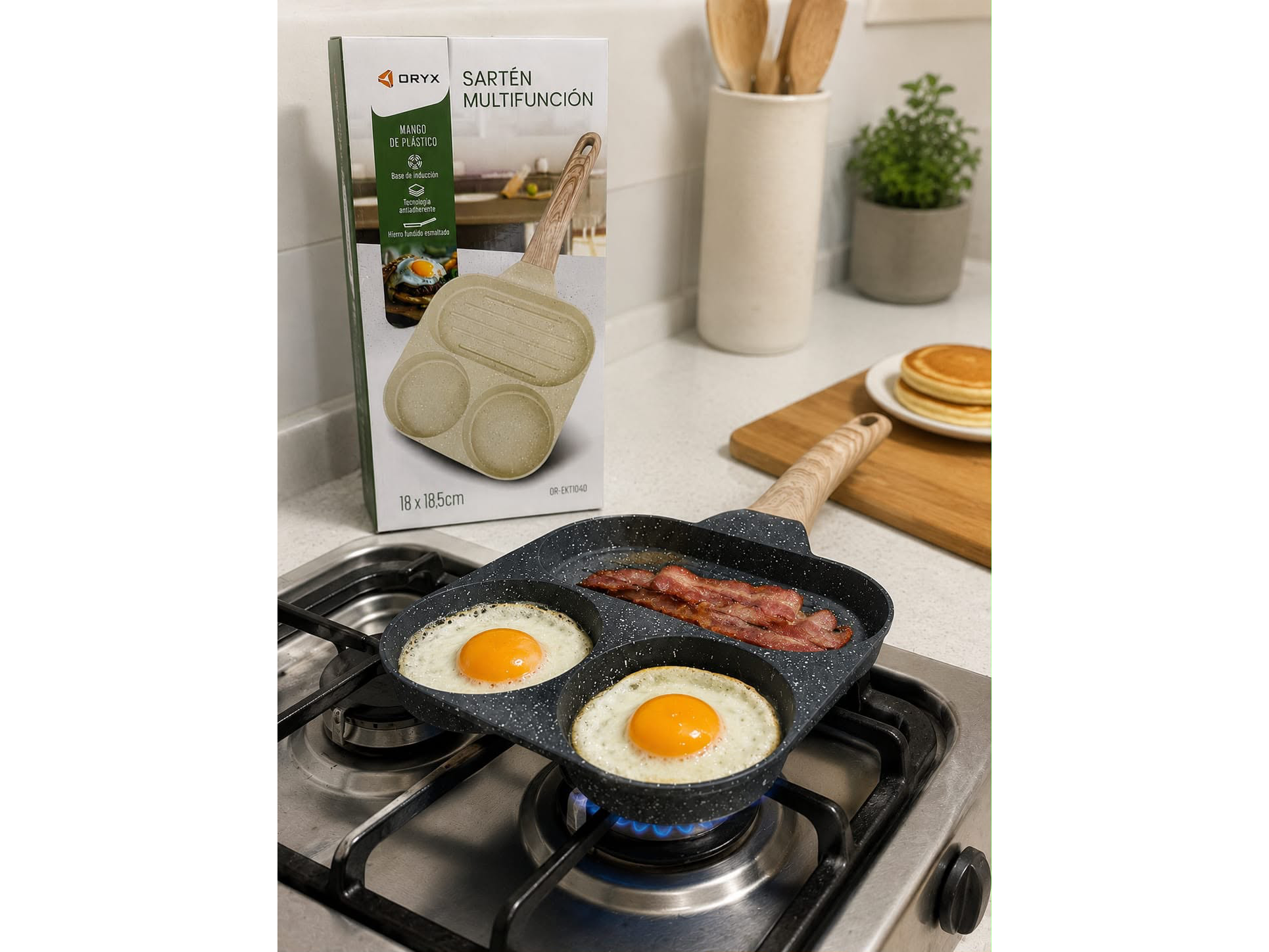 🍳 Sartén Multifunción Oryx ✨