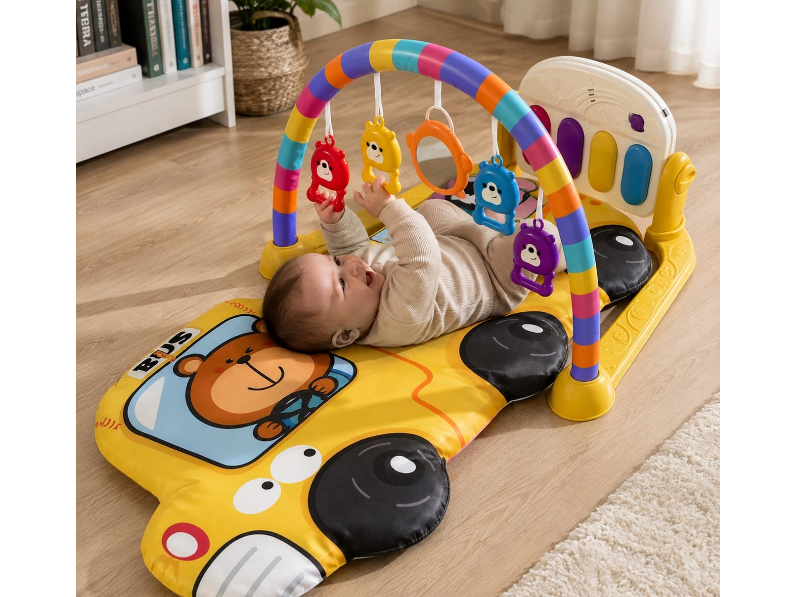 👶🎶 Gimnasio Interactivo Musical para Bebé - colectivo–