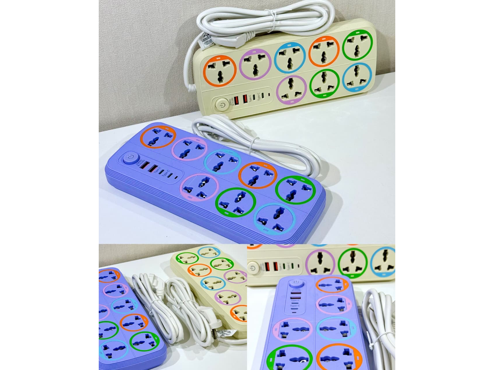 🔌⚡ Zapatilla Eléctrica Multifunción USB –