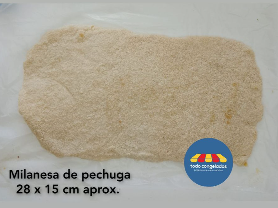 MILANESA DE PECHUGA  15KG 60U 250GR - L4