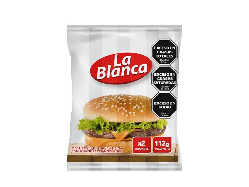 MEDALLONES DE CARNE x42paq x2UN. X 112 GR-  LA BLANCA