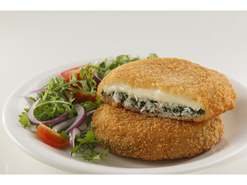 Medallón de Merluza con Espinaca y Queso x 5 Kg - VIDAL