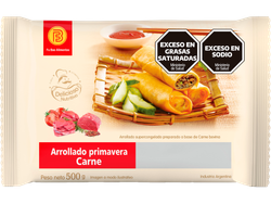Arrollado Primavera de Carne 42g x12uni