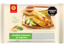 Arrollado Primavera de Vegetales 42g x12uni