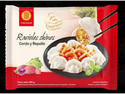 Ravioles de cerdo y repollo x400g