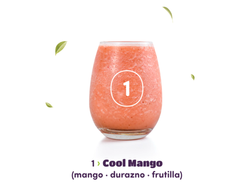 SMOOOTHIE #1 COOL MANGO (MANGO-DURAZNO-FRUTILLA)