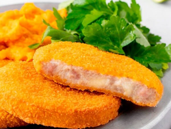 Medallon de Merluza con Jamon y Queso x 5 KG - VIDAL