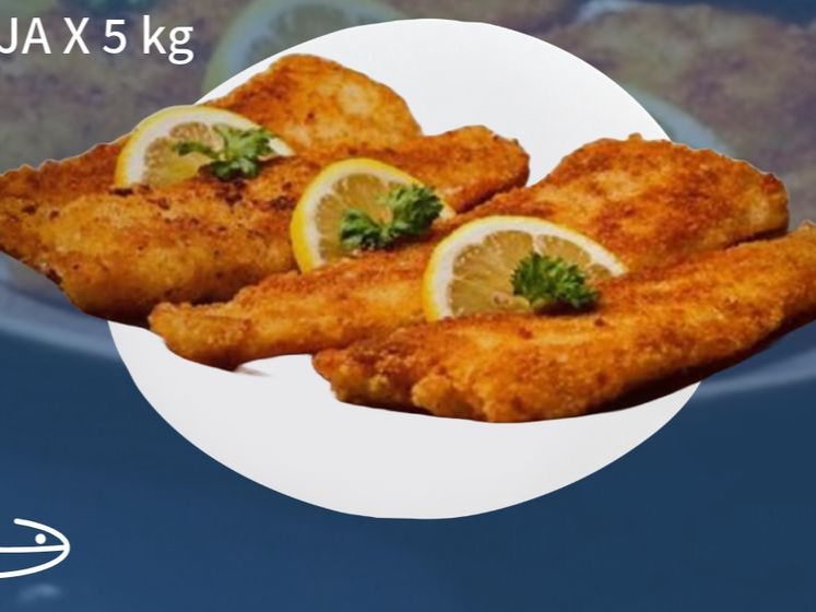 Milanesa de merluza x 5 kg -PELL -