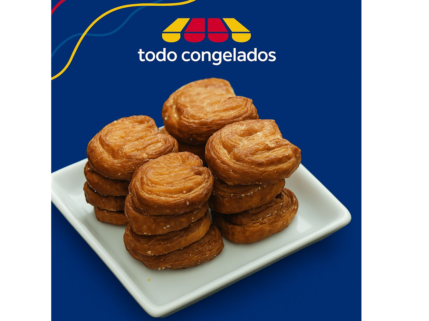 Palmeritas cruda cong. (Caja x72u de 25g c/u) PASTELINO