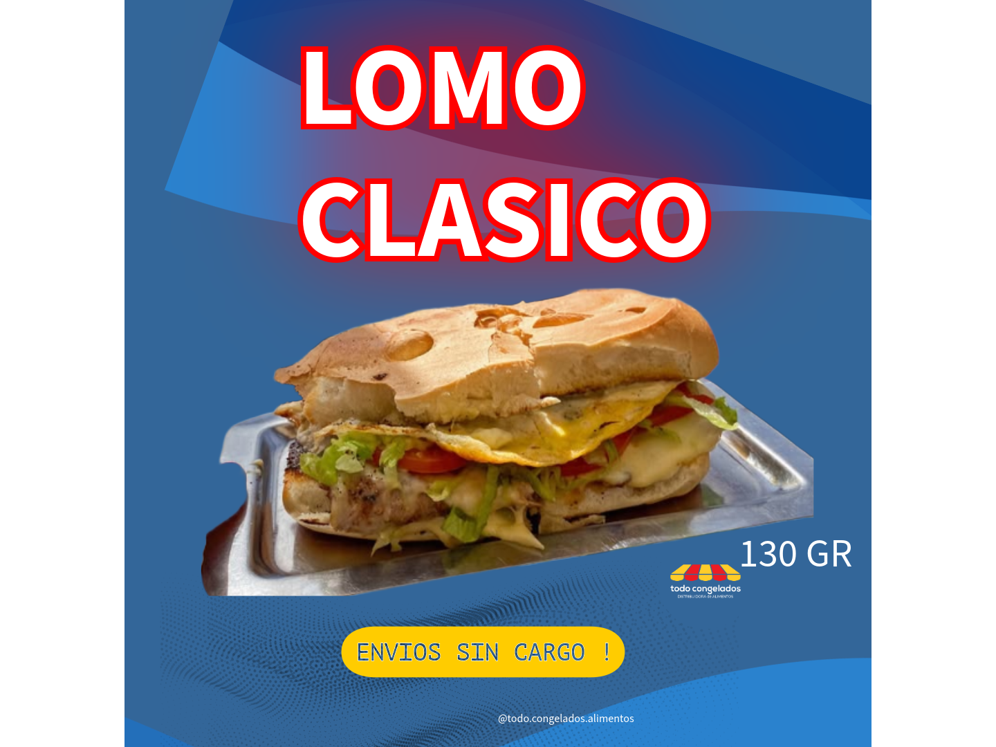 BIFE LOMO CLASICO - 50UNID DE 130GR