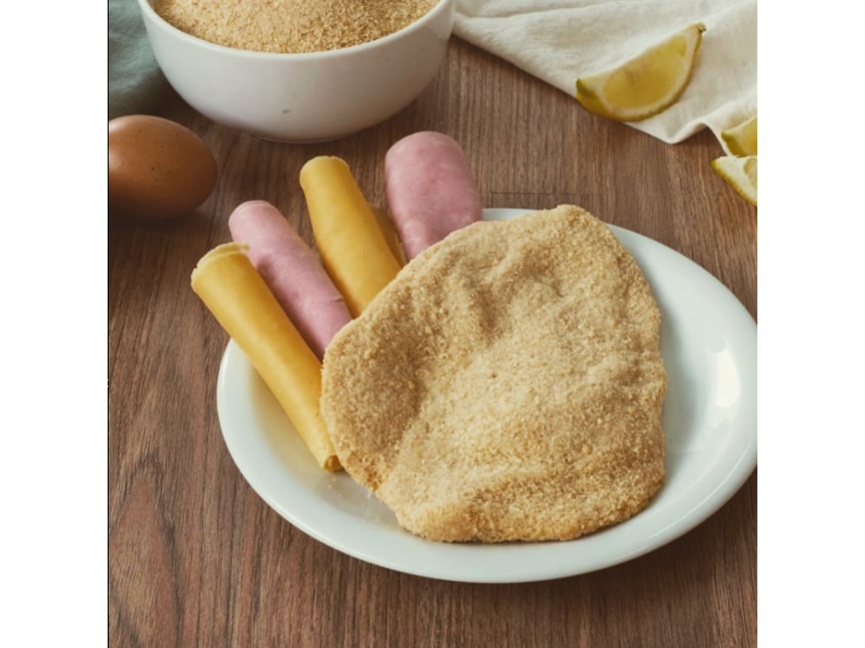 Mila de pollo rellena Jam/queso x5kg LUTTI