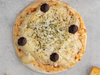 Pizza 4 Quesos 4 porciones c/aluminio