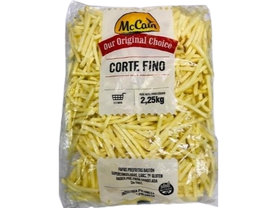 Corte fino 7mm bolsa x 2.25kg McCain