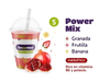 SMOOOTHIES #5 POWER MIX (BANANA, FRUTILLA Y GRANADA)