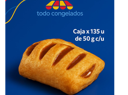 Bolsillito c/dulce de leche pref. (Caja x135u de 50g c/u) PASTELINO
