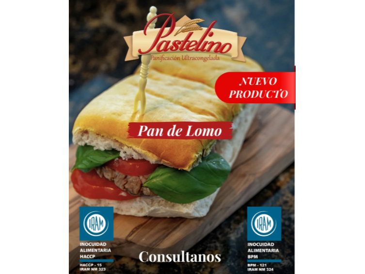 Pan de Lomo Cocido cong. 20 und de 170gr c/u