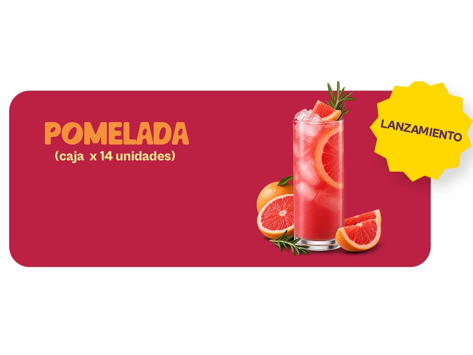 POMELADA CON MENTA 14 UND DE 205GR